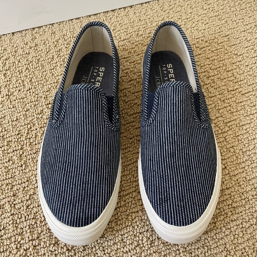 Sperry Top- Sider for J.Crew Slip-on Size 9.5 Mens
